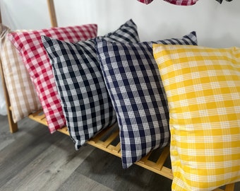 Palaka Throw Pillowcase - made to order