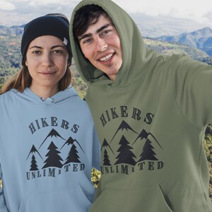 Hikers Unlimited Logo 1 Unisex Hoodie