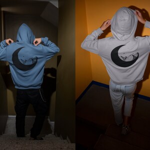 Mountains In The Moon Unisex Hoodie