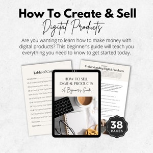 Beginners Guide To Selling Digital Products How To Sell Digital Products On Social Media Passive Income How To Guide. imagem 2