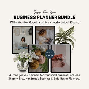 Small Business Bundle MRR | Digitale Produkte | Vorlagen fürPassives Einkommen | Master Weiterverkaufsrechte | Business-Starterkit | PLR Terminplaner.