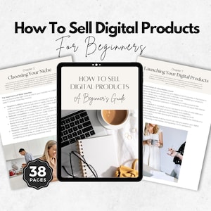 Beginners Guide To Selling Digital Products | How To Sell Digital Products On Social Media | Passive Income | How To Guide.