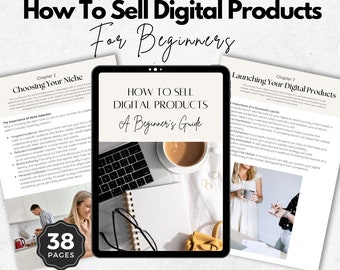 Beginners Guide To Selling Digital Products | How To Sell Digital Products On Social Media | Passive Income | How To Guide.