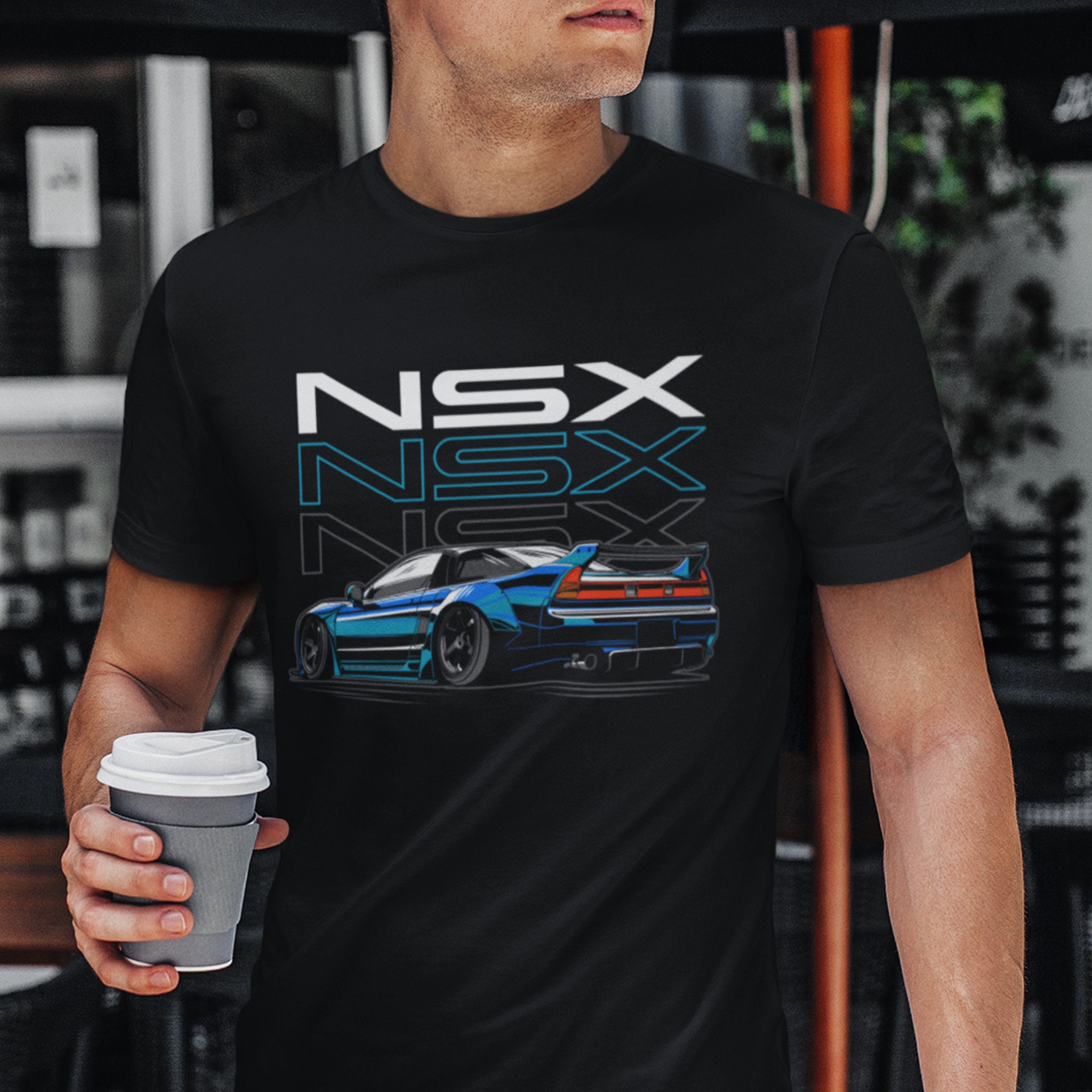 ホンダ NSX カー T シャツ | 自動車愛好家向け T シャツ、JDM 服