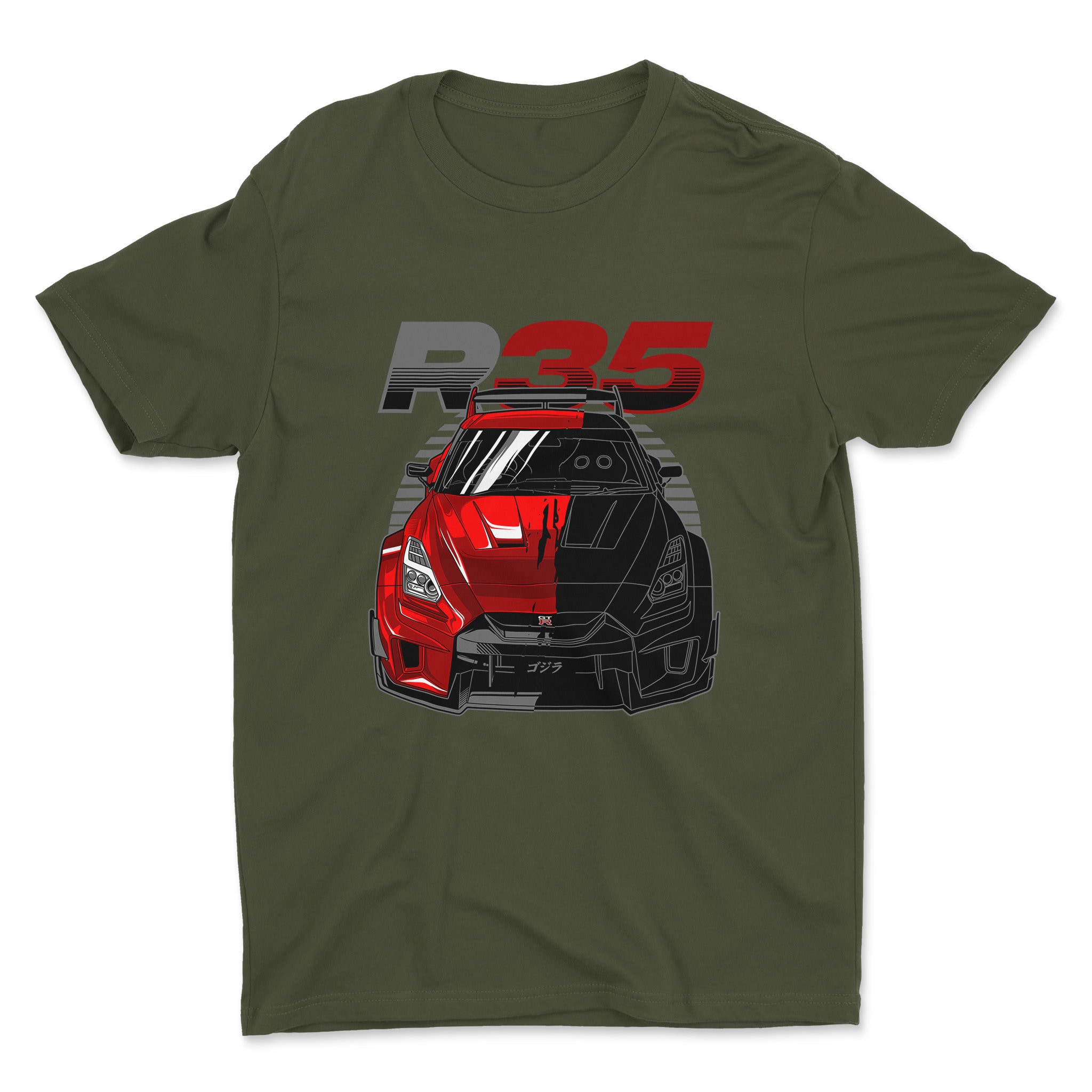 Nissan Skyline GTR R35 LB Car Tshirt Race Car Shirt, JDM Shirt, Car