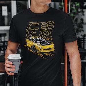 Mazda RX-7 FD3S RE Amemiya Style Car T-Shirt | JDM Clothing, Car Guy Shirt, Car Clothing, Car Lover Shirt, Gift For Car Guys