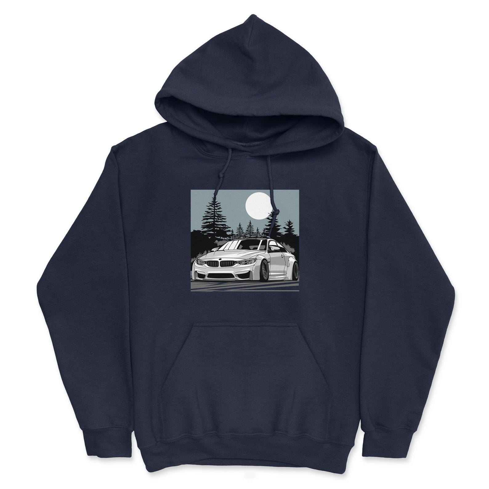 BMW M4 Graphic Hoodie – Premium Auto Streetwear Edition