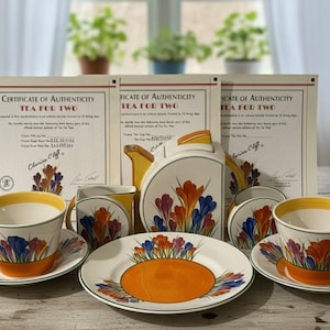 Clarice Cliff Tea for Two - Etsy