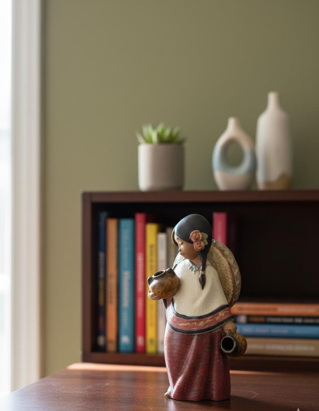 Lladro Pepita Figurine, #2140, Mexican Girl With Jugs - Etsy
