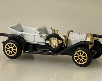 Vintage 1912 Toy Car Model, Plastic, 1:75 Simplex, Hongkong made, Birthday, Xmas Gift for Her, Him, Boyfriend, Husband, Dad, Gift Shop Ideas