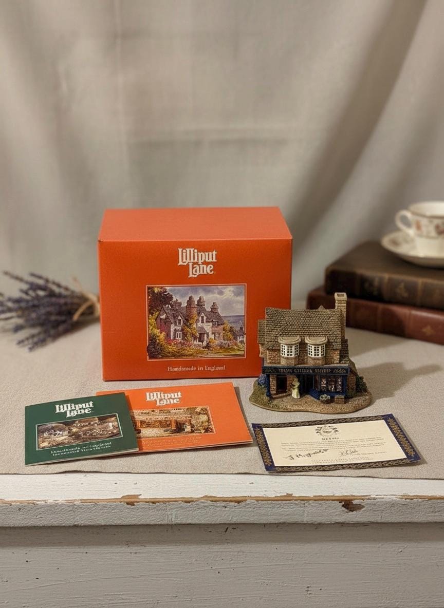 Lilliput Lane the China Shop - Etsy