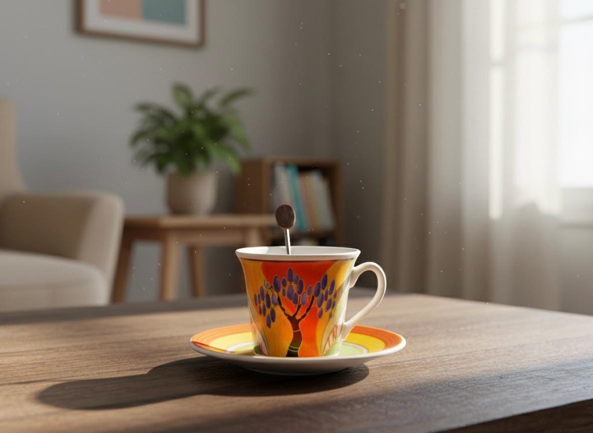 Clarice Cliff Coffee Set - Etsy