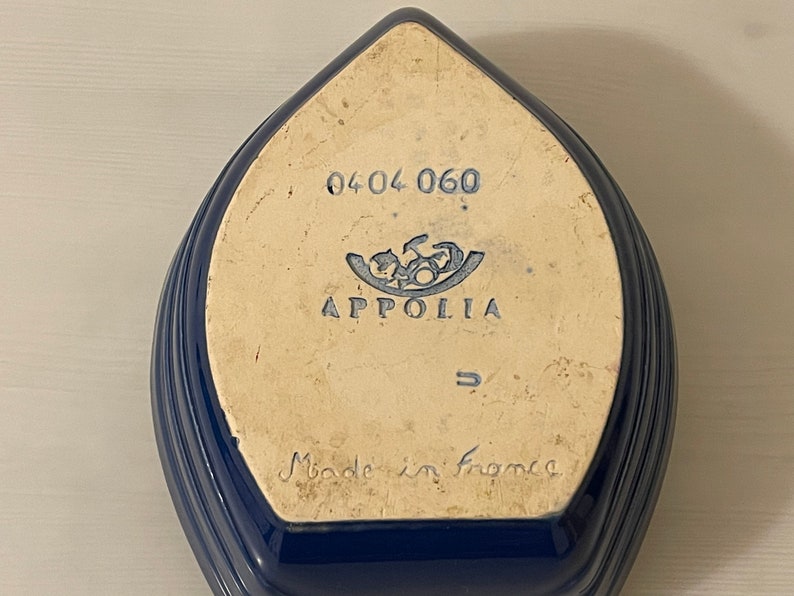 Vintage Appolia France Boat Shaped Serving Dish Coastal Etsy