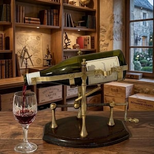Antique Wine Decanting Cradle - Etsy
