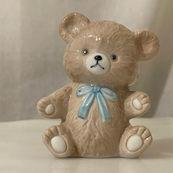 John Jenkins Bear Figurine, Centrepiece, Housewarming, Collectable Bear, Birthday, Xmas Gift for Her, Wife, Girlfriend, Partner, Mum or Dad