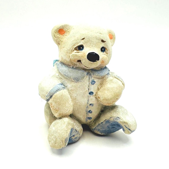 Collectible Vintage Dreamsicles Bear in Pajamas by Kristin - Retro 1993 Figurine