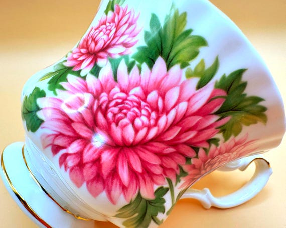 Royal Albert November Chrysanthemum Teacup Bone China England