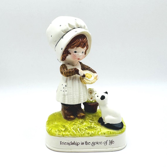 1970s Friendship is the Spice of Life Holly Hobbie Collectible