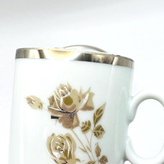 Vintage Floral Porcelain Demi Cups by Renner - Select Quantities