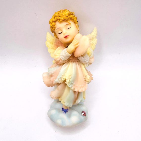 Vintage Cherubim Angel 'Stephanie' Figurine Roman Inc