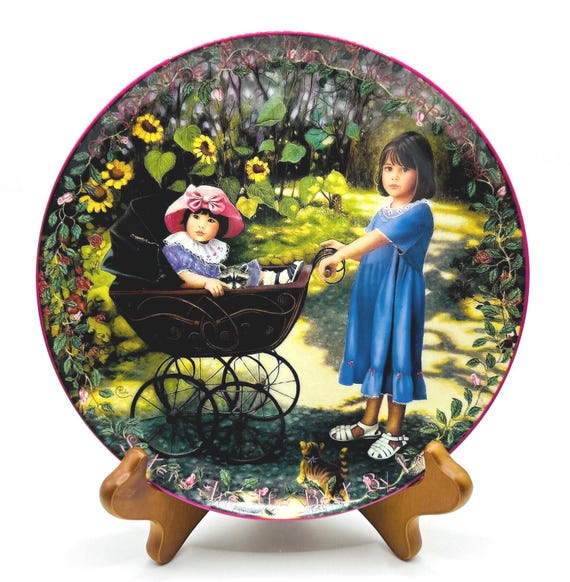 Bradford Exchange 'Kindred Moments Collection' Plate - Joys of Life