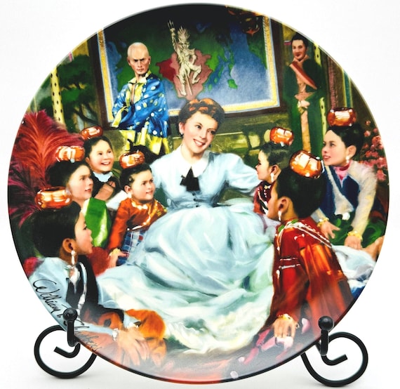 Vintage 'The King and I' by William Chambers Collectible Plate - Knowles 1985