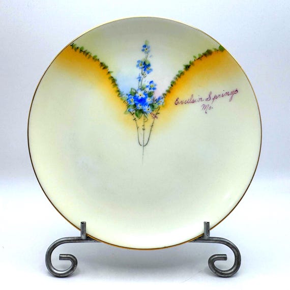 Hand Painted Excelsior Springs MO Plate