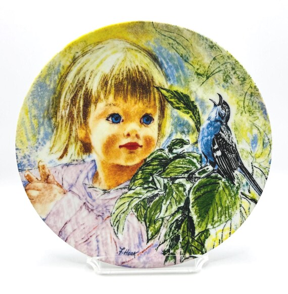 Frances Hook Legacy 'Discovery' Vintage Collectible Plate - Limited Edition