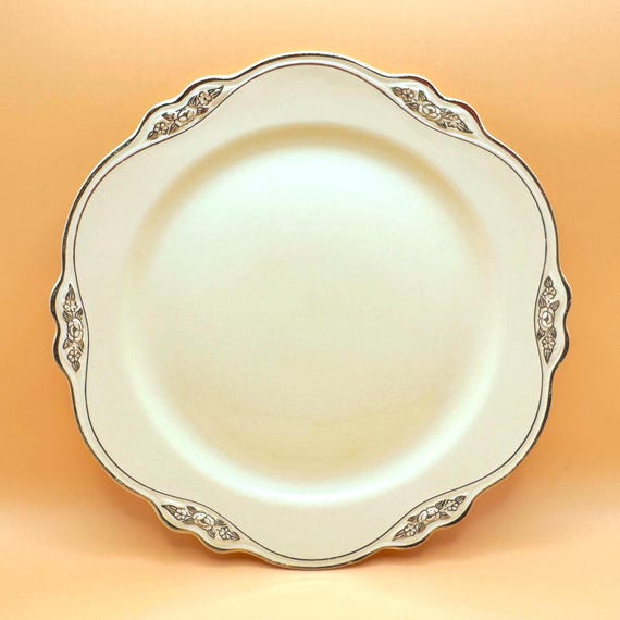 Vintage Homer Laughlin Virginia Rose Plates Set of 6