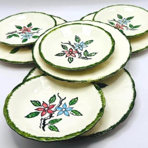 サザンポタリーズ ブルーリッジ アメリカ 中皿2枚 ハンドペイント ヴィンテージ Blue Ridge China - Etsy