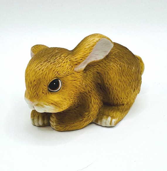 Charming Vintage Homco Classic Bunny Figurine #1465 - Collectible Home Decor
