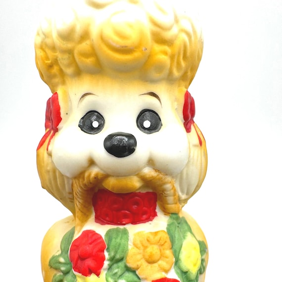 Vintage Jasco Poodle Ceramic Bell - Critter Bell