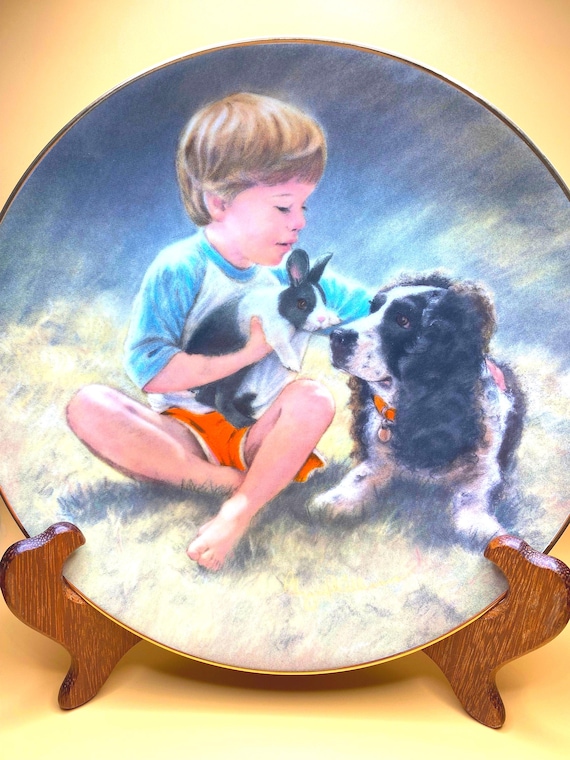 Vintage "Look Alikes" Collector Plate: Hamilton Collection 1985
