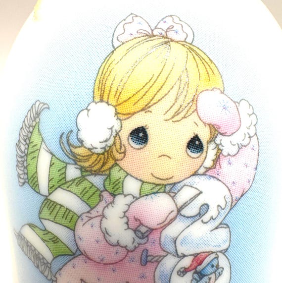 Retro Precious Moments Collectible: 2003 Christmas Bell - Festive Holiday Decor