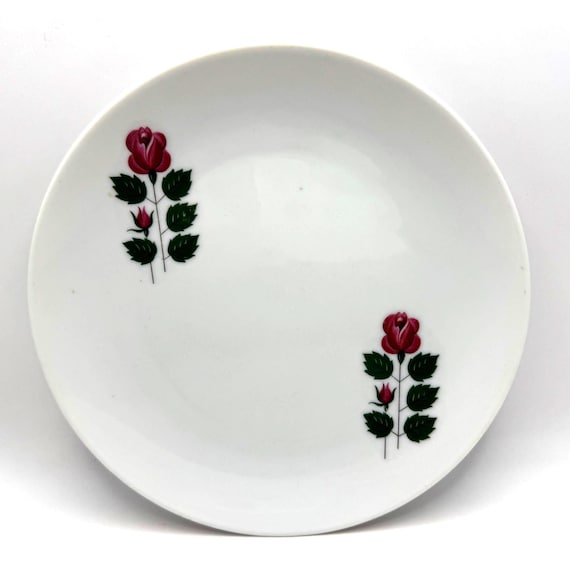 Charming Winterling Marktleuthen Pink Rose Plate