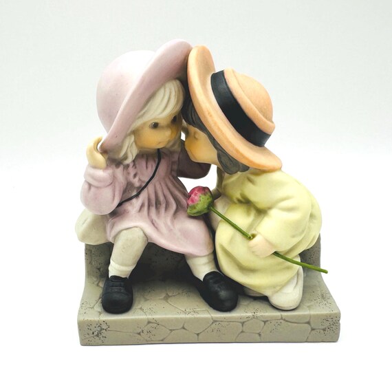 We Have It All Together - Vintage Hallmark Gold Crown Figurine
