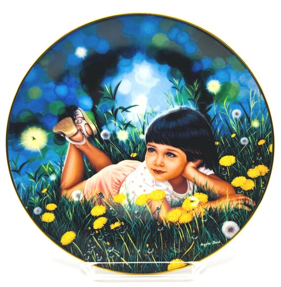 Lindsay - 'Treasured Days' Plate by Higgins Bond - Hamilton Collection