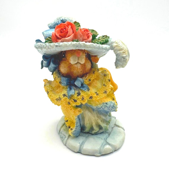 Charming Vintage Peablossom Figurine from Sweetbriar Thickets Collection