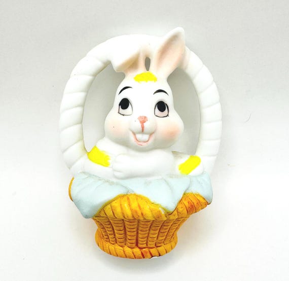 Vintage Easter Bunny Figurine - UCGC Ceramic Collectible