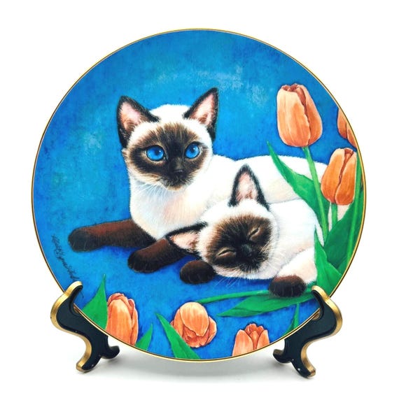 Charming Vintage Danbury Mint Plate - 'Ming and Ling' by Guzman-Forbes