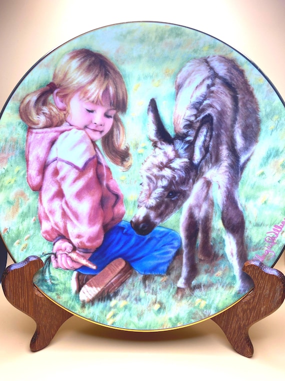 No Fair Peeking, by Abbie Williams -The Magic of Childhood Plate Collection