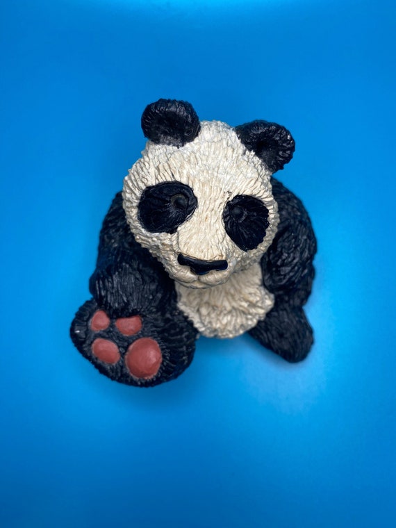 Vintage Panda Bear signed Figurine - Don James