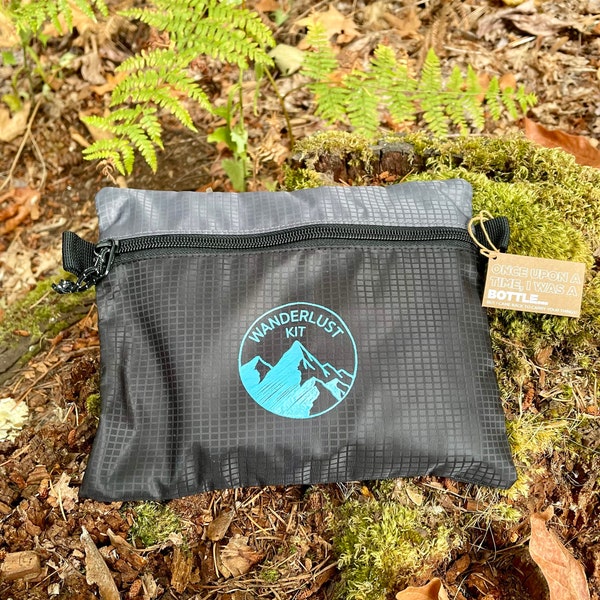 Kit Wanderlust pour la randonnée et l'exploration de la nature ! Kit de survie en plein air.