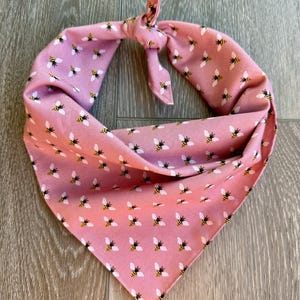 Blushing Bee’s Dog Bandana for the Bee lovers