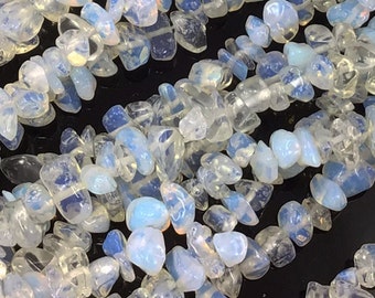 Opalite Chips Bead Opalite Crystal Quartz Chips Bead 7mm-10mm Opalite Nugget Pebble Chips 30&quot; Full inch Strand High Quality Gemstone Bead