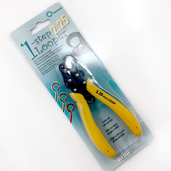 Beadsmith® One Step Looper Jewelry Making Tool 2.25mm Essential Jewelry Making Plier Easy & Fast Looping for Beginners!