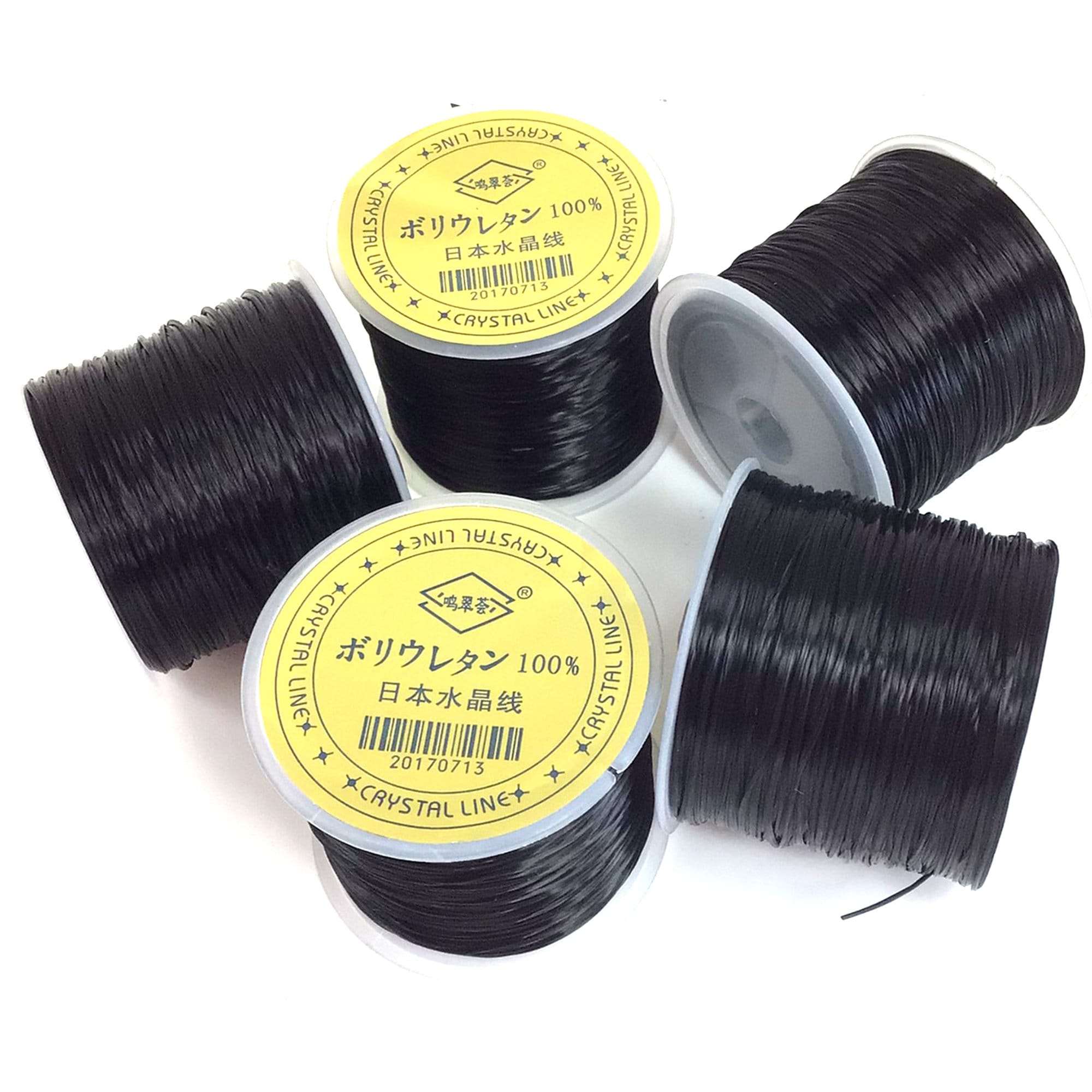 High Quality Black String Japanese Elastic Cord / Thread - Etsy