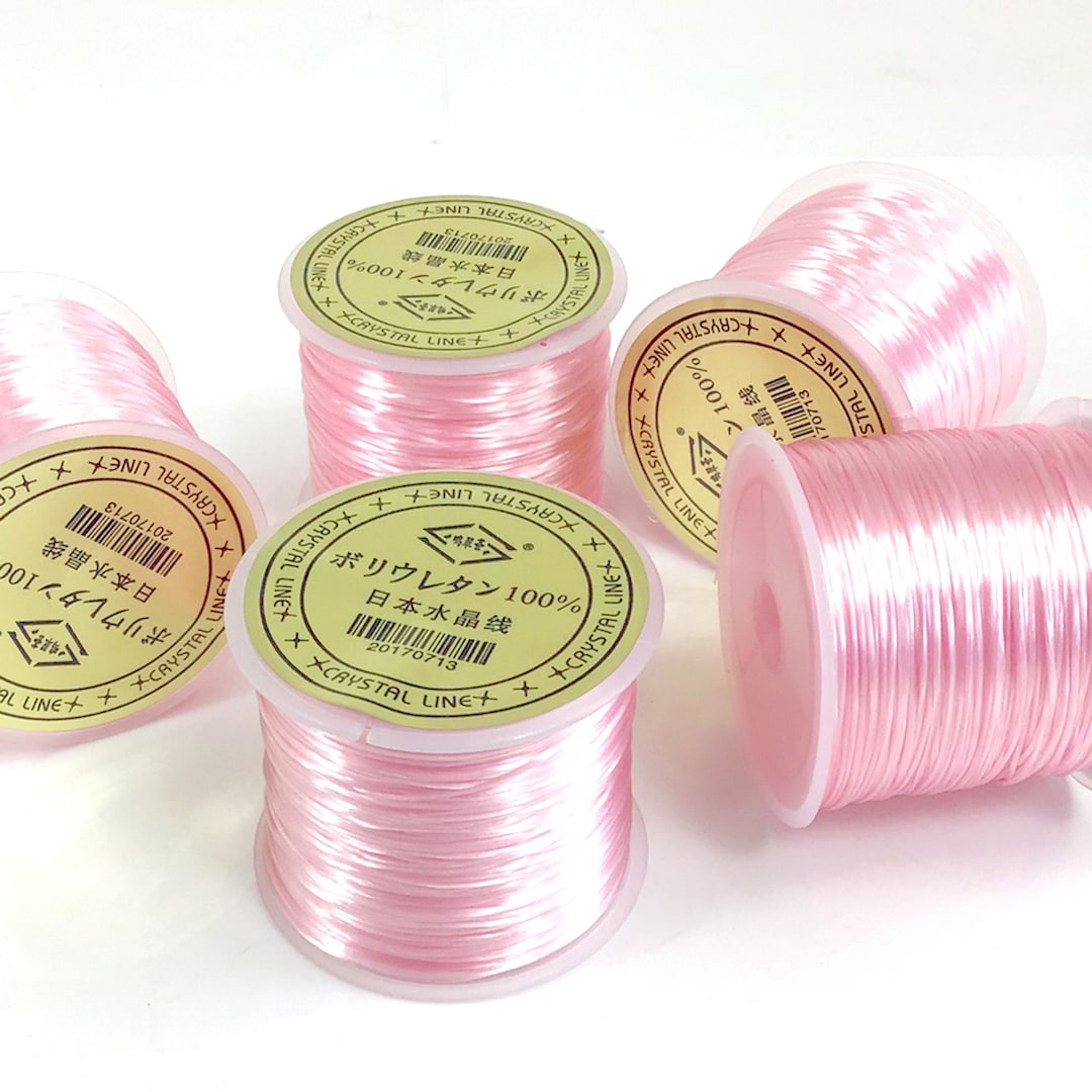 High Quality 0.5MM Palm Pink Cord Pink String Japanese Elastic Cord