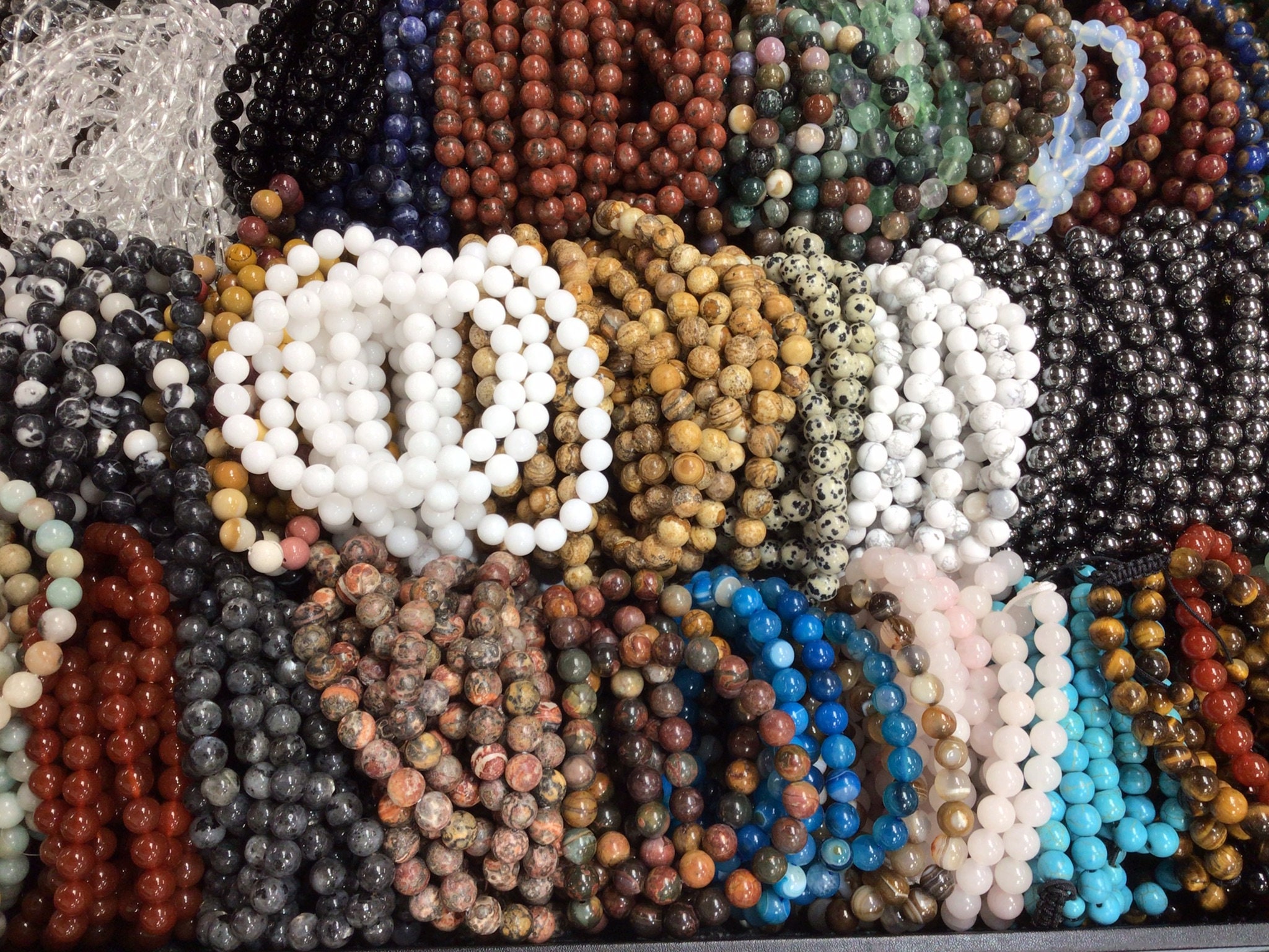 ブレスレット SK8ER ROCK Multi-beads gemstone bracelet 004 Cosmic Rewind All Seed Bead Guardians of the Galaxy Cosmic