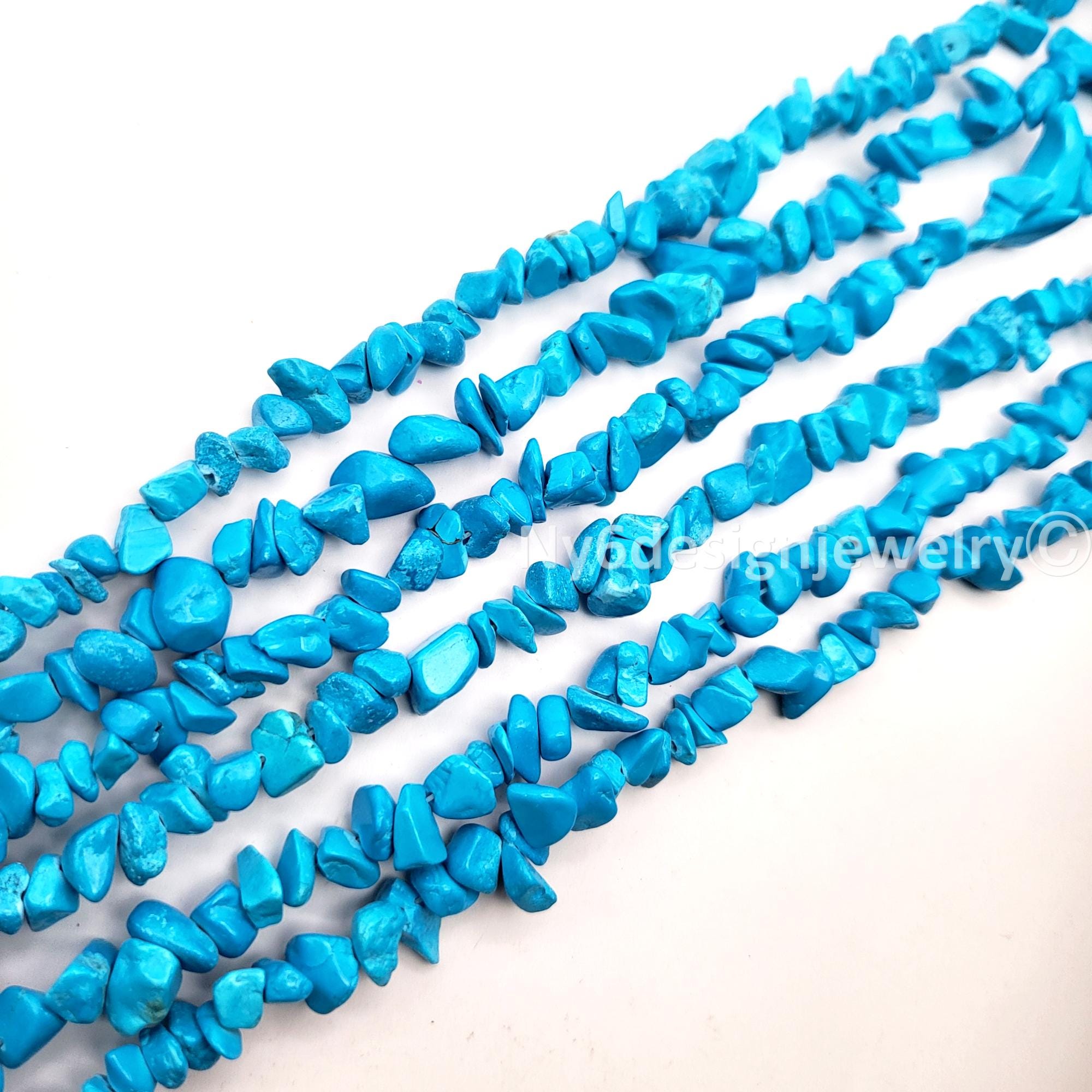 Dyed Howlite Chip Beads – Multicolor Nugget Beads 15